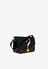 Question Mark Plaque Shoulder Bag