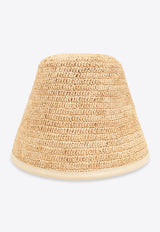 Le Bob Soli Raffia Bucket Hat