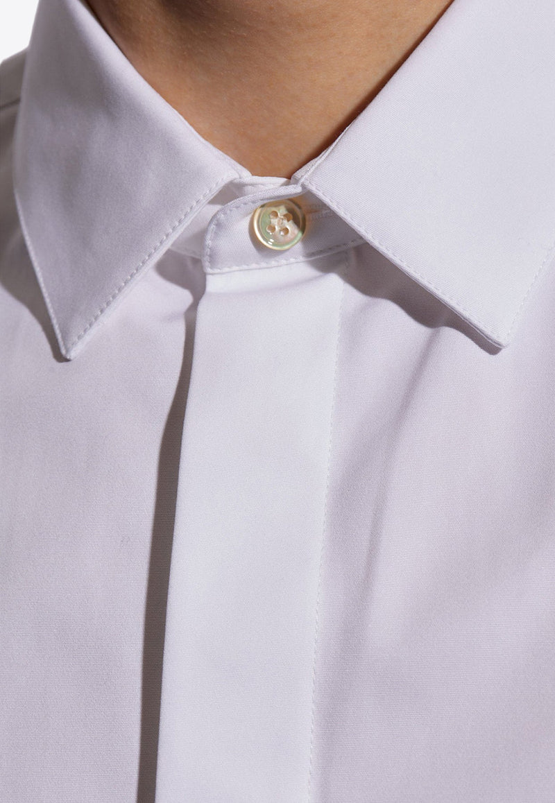 Yves Collar Long-Sleeved Shirt