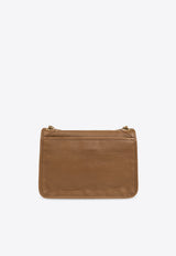 Medium Niki Grained Leather Shoulder Bag