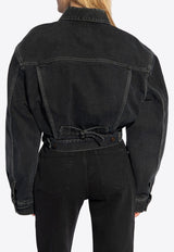 80's Cropped Denim Jacket