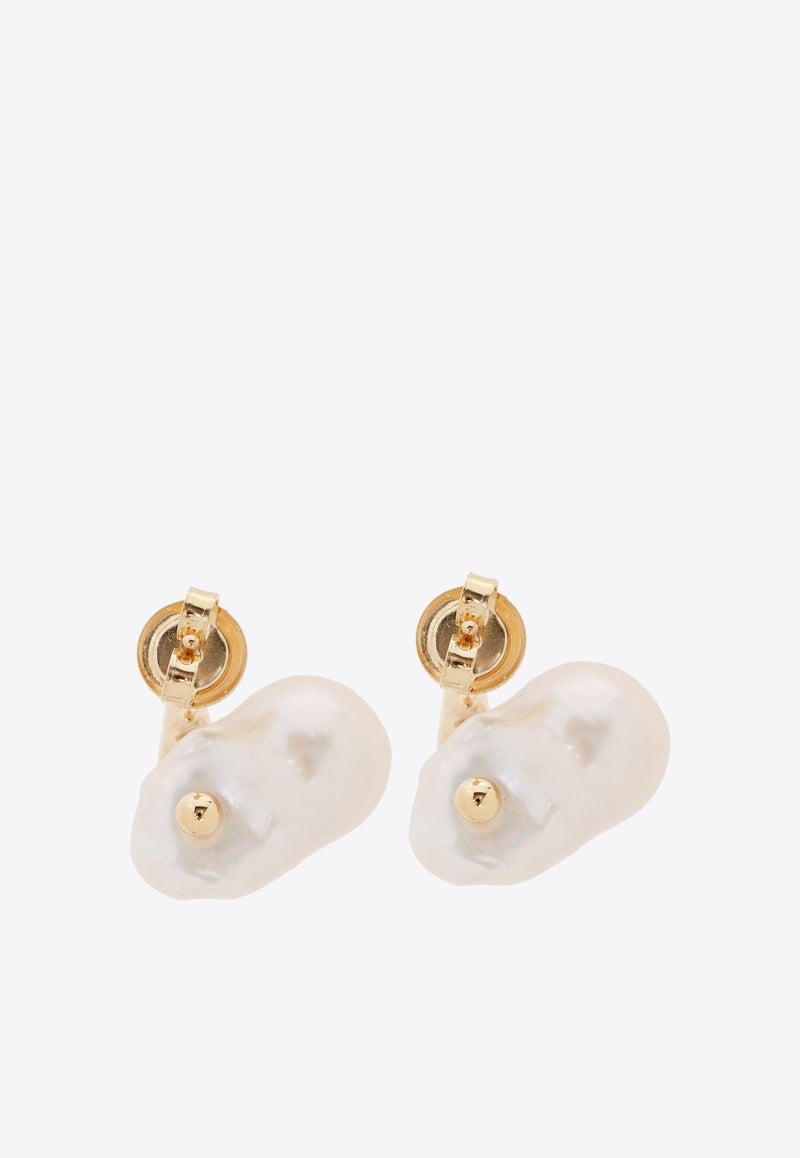 Small Baroque Pearl Earrings