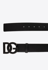 DG Buckle Leather Belt