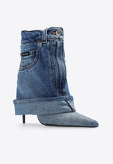 Lollo 105 Denim Ankle Boots