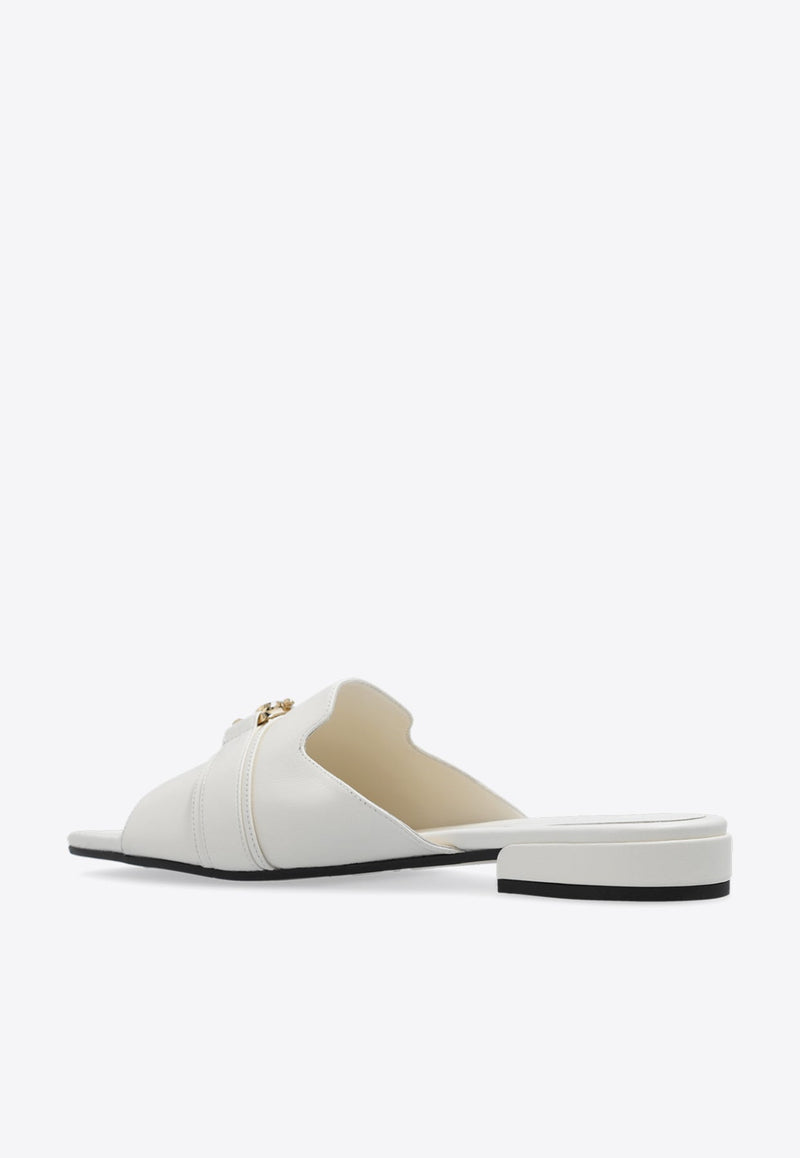 Nako Calf Leather Flat Sandals
