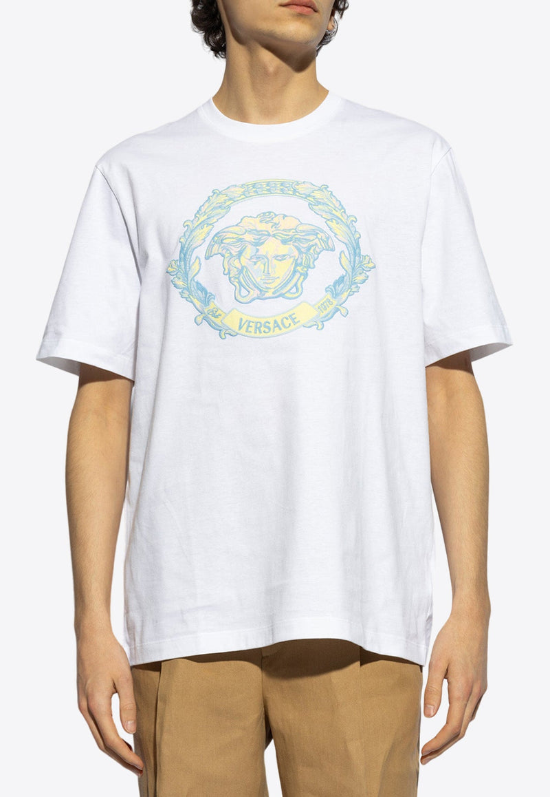 Barocco Wave Crewneck T-shirt