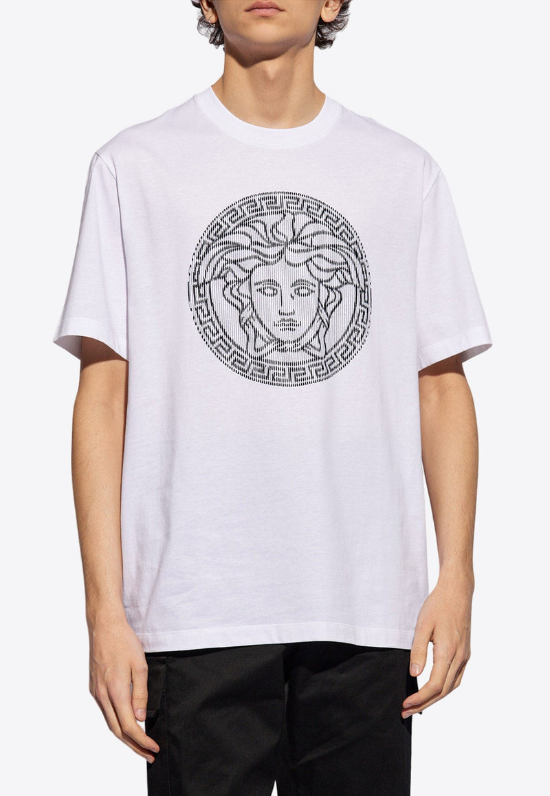 Medusa Sliced Crewneck T-shirt