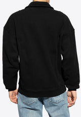 Stand-Up Collar Sweatshirt