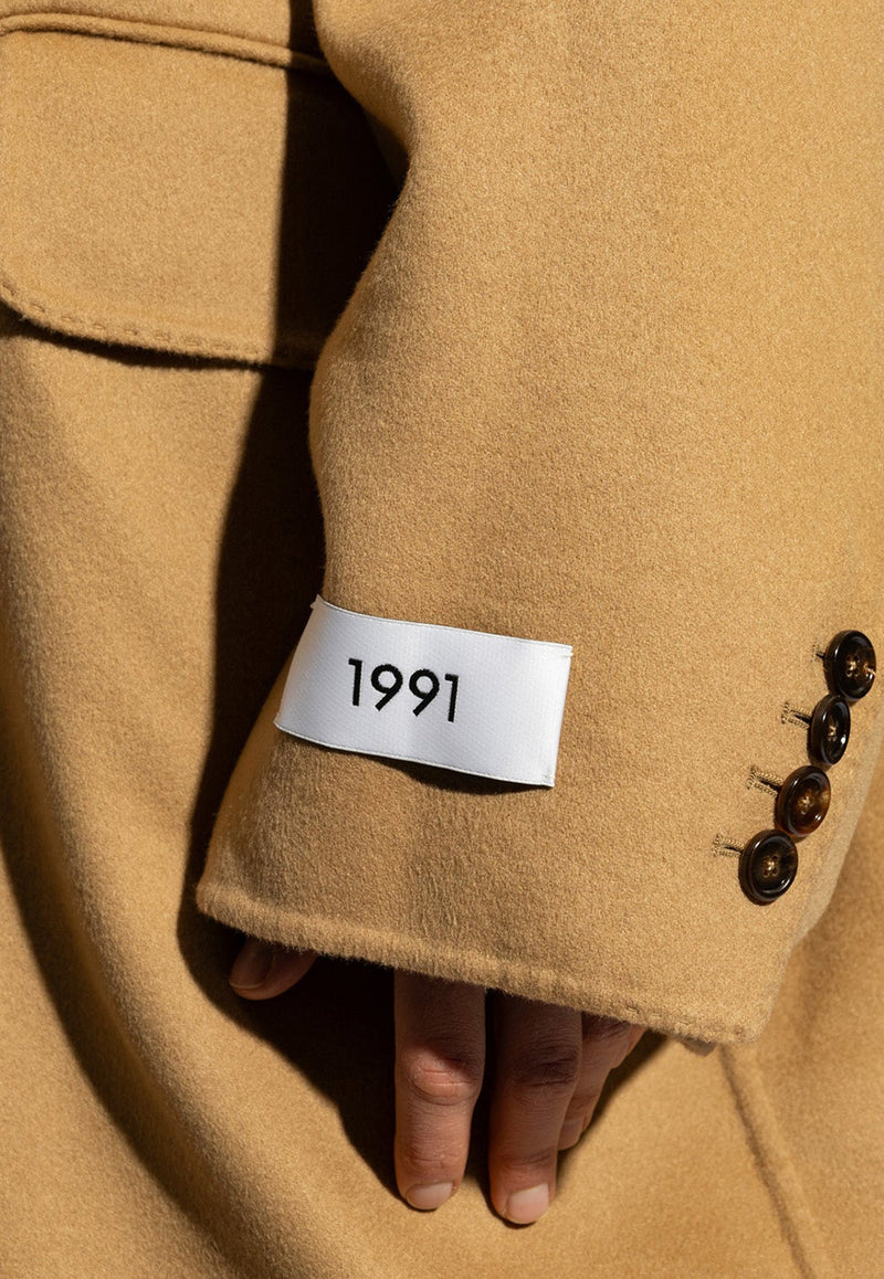 Re-Edition 1991 Double-Breasted Cashmere Coat
