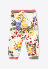 Baby Girls Garden Print Track Pants