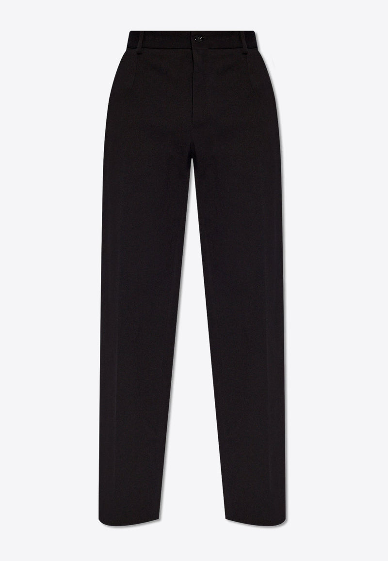 Straight-Leg Tailored Pants