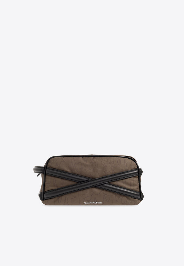 Harness Graphic Print Pouch Bag