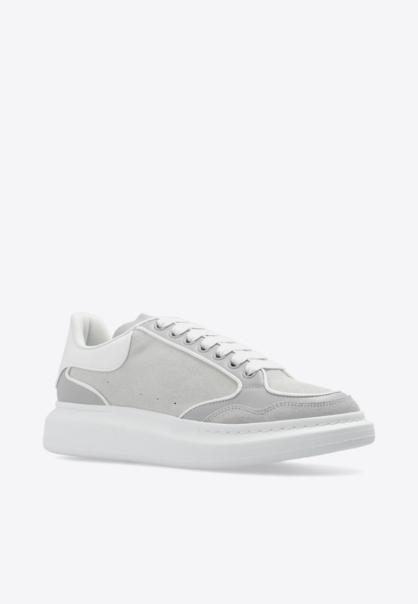 Oversized Paneled Low-Top Sneakers