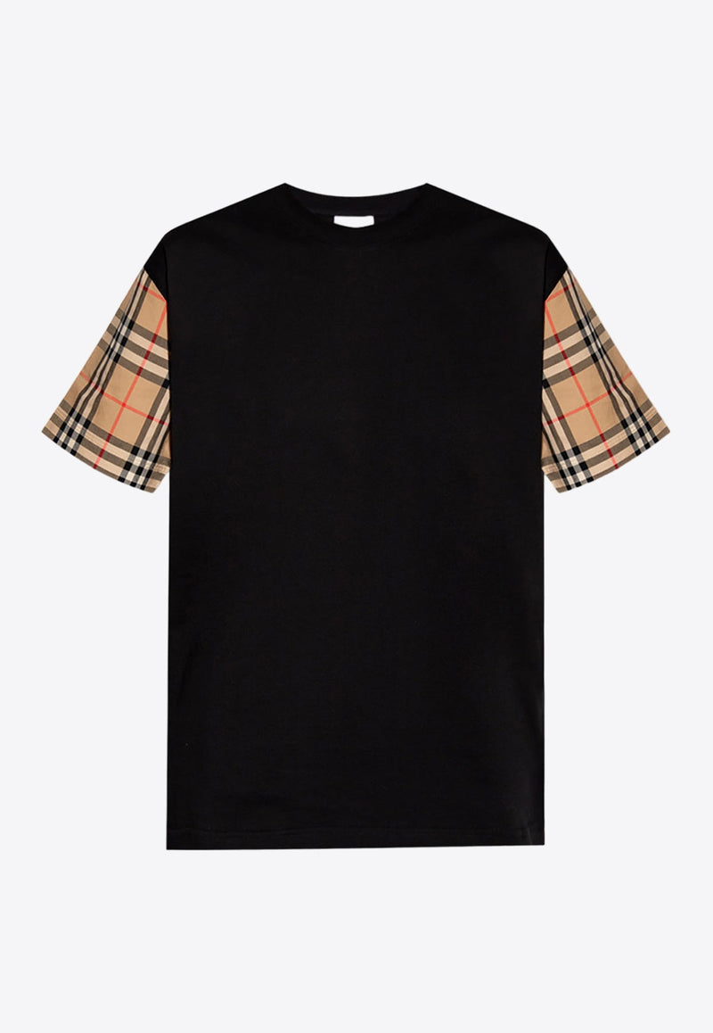 Vintage Check Oversized T-shirt