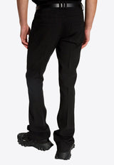 Straight-Leg Tailored Pants