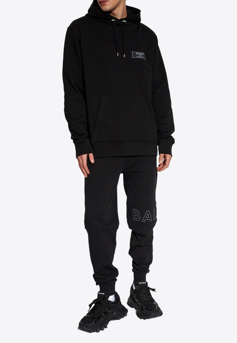 Logo Patch Hooded Sweatshirt