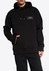 Logo Patch Hooded Sweatshirt