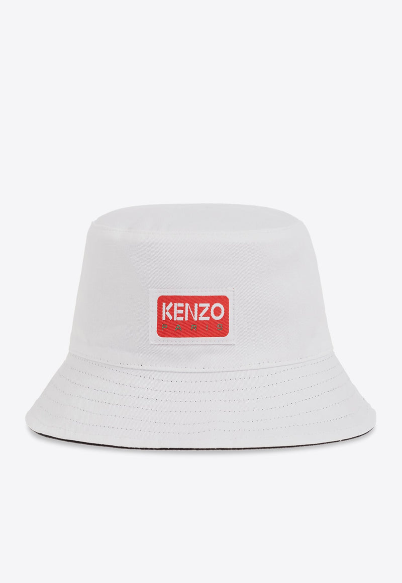 Logo-Detail Reversible Bucket Hat