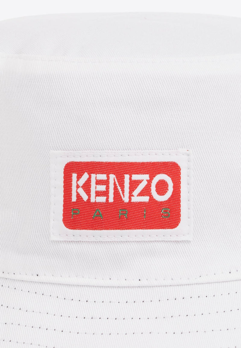 Logo-Detail Reversible Bucket Hat