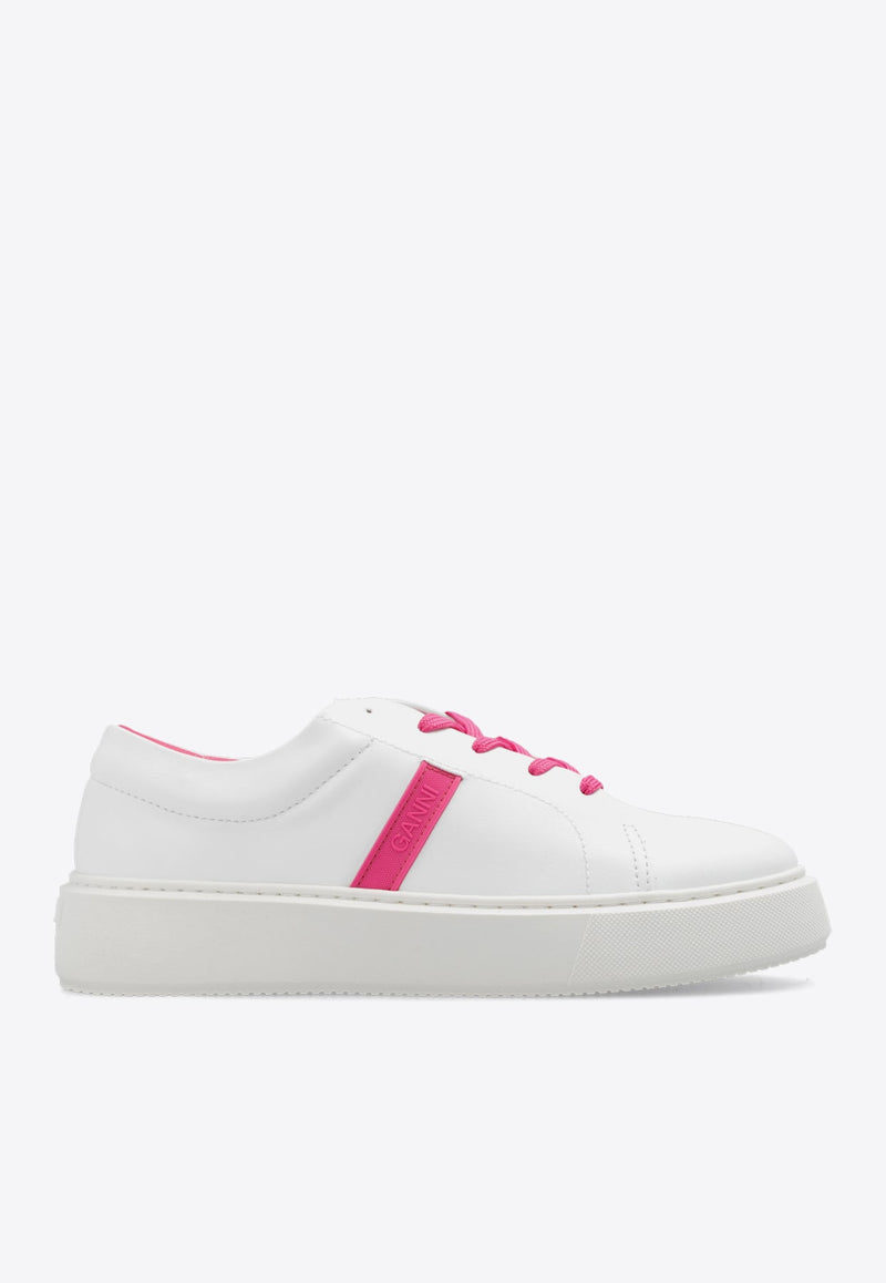 Logo-Panel Low-Top Sneakers