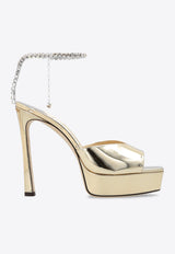 Saeda 125 Metallic Platform Sandals