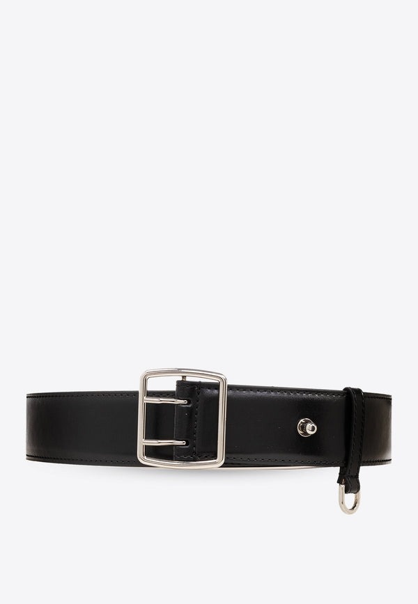 Curea Leather Buckle Belt