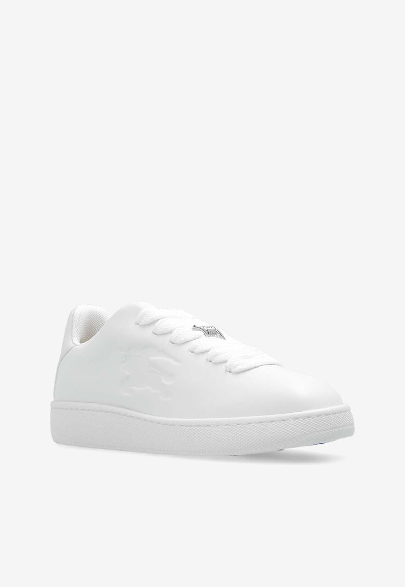 Box Leather Low-Top Sneakers