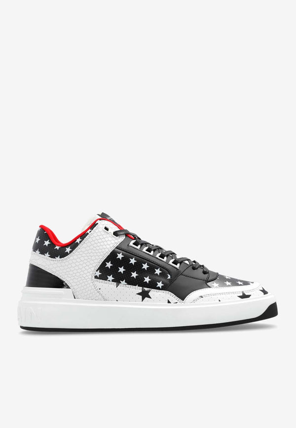 B-Court Printed Stars Low-Top Sneakers