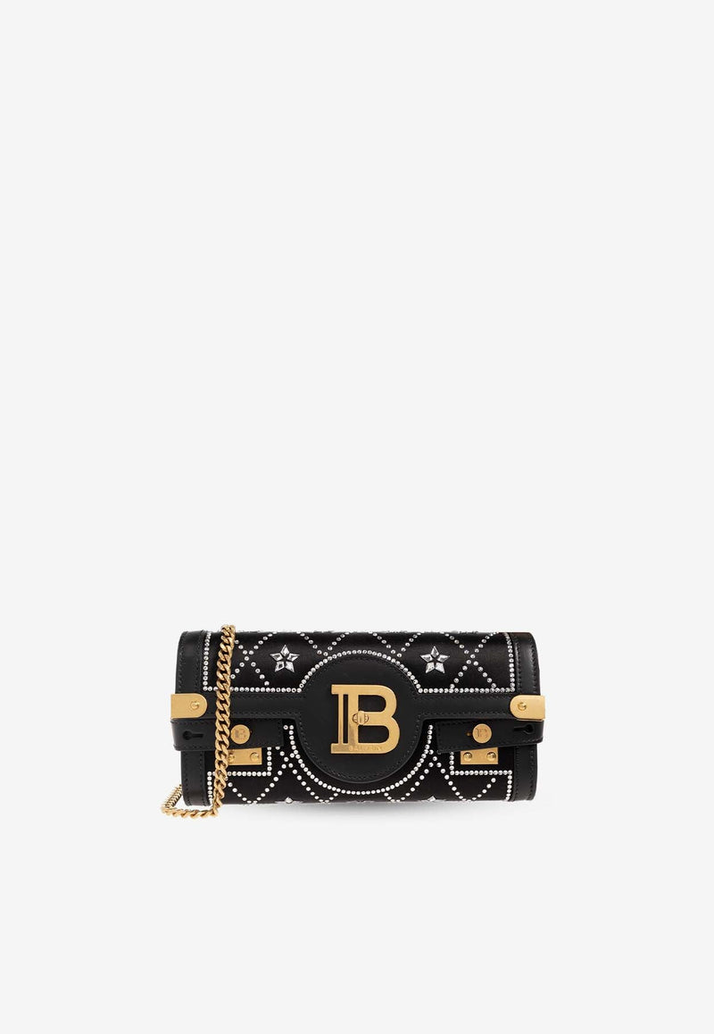 B-Buzz 23 Leather Clutch Bag With Chain