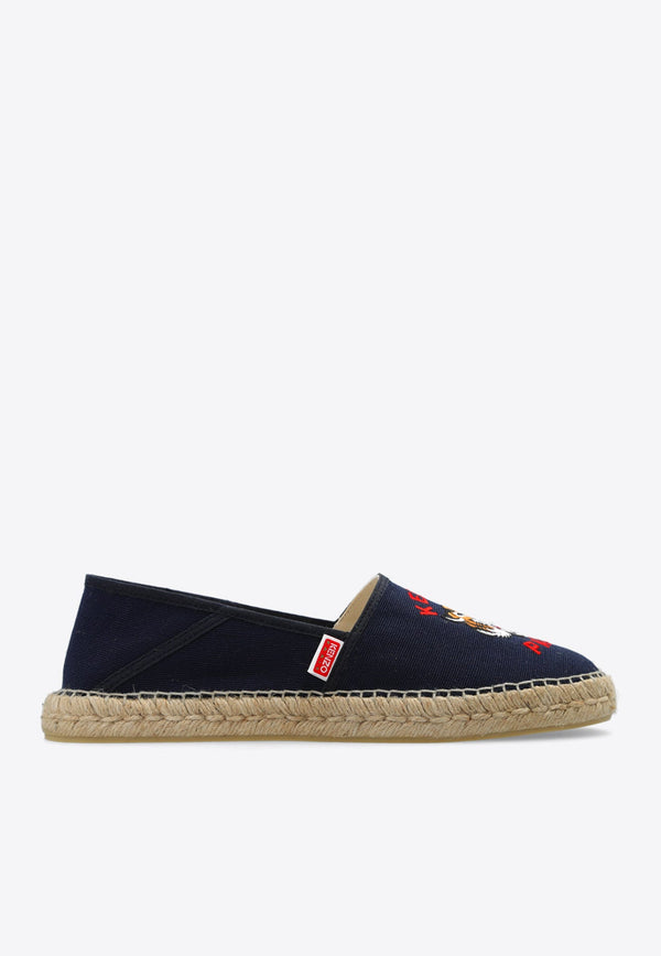 Signature Tiger Embroidered Espadrilles