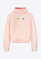 Embroidered Logo Hooded Sweatshirt