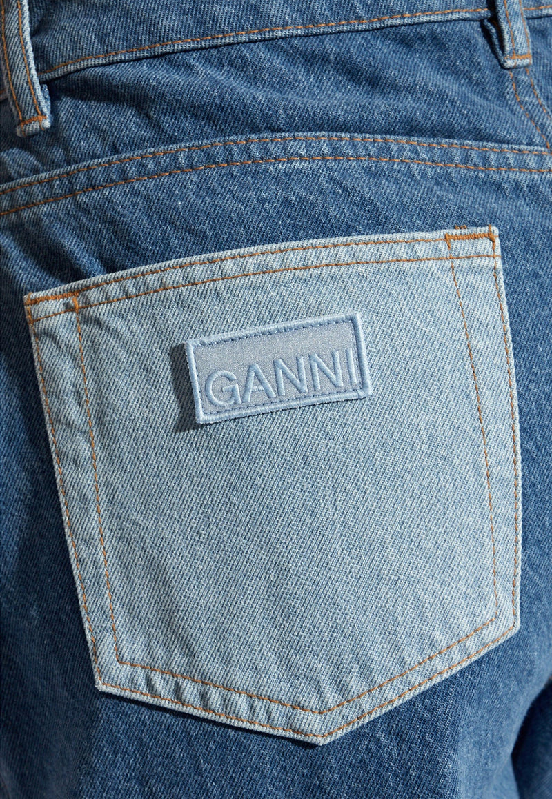 Paneled Cargo Jeans