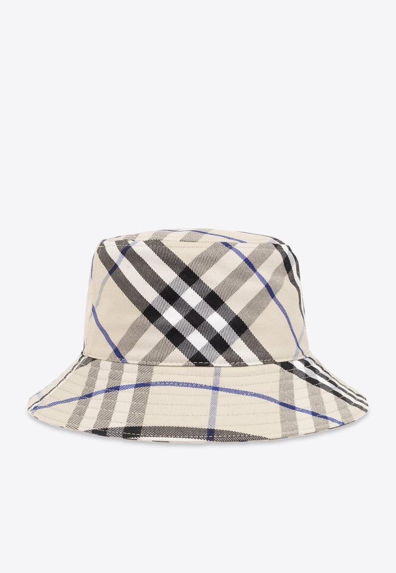 Vintage Check Bucket Hat