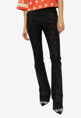 Paisley Bootcut Jeans