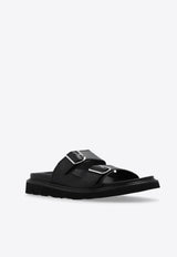 Matto Leather Slides