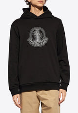 Logo Print Hooded Sweatshirt