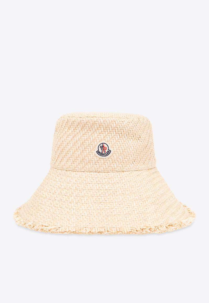 Logo Patch Woven Bucket Hat