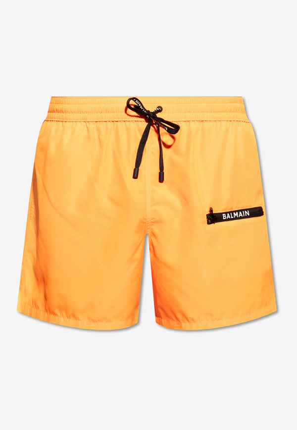 Logo Nylon Swim Shorts