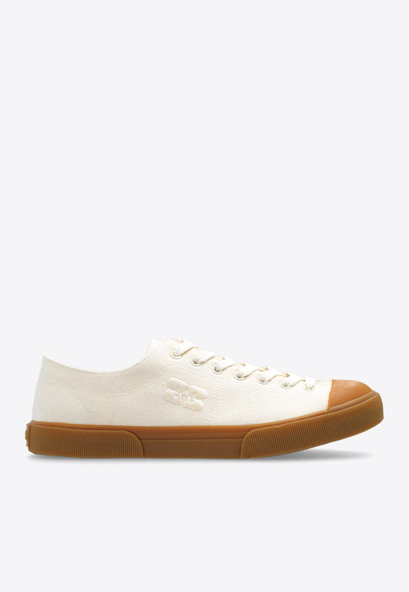 Low-Top Canvas Sneakers