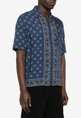 Paisley Print Bowling Shirt