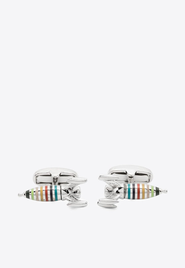 Rocket Polished Cufflinks