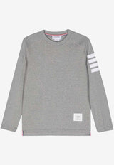 4-bar Stripes Long-Sleeved T-shirt