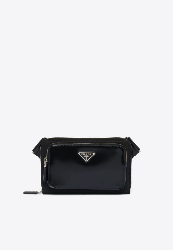 Triangle Logo Shoulder Bag