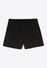 Pressed-Crease Poplin Shorts