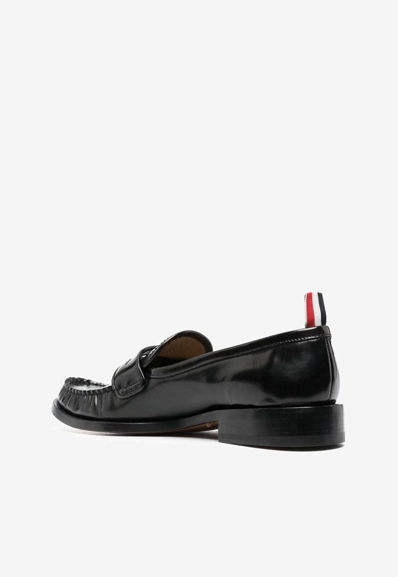 Calf Leather Penny-Slot Loafers