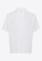 Embroidered Linen Shirt