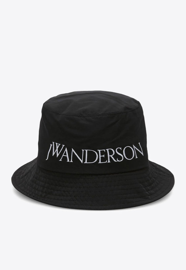 Logo Embroidered Bucket Hat