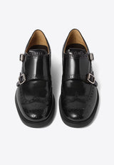 X Church's Leather Monk Strap Shoes