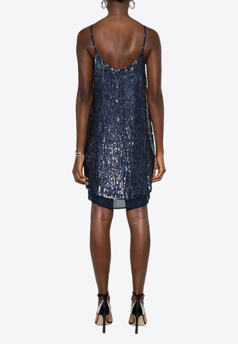 Gabriel Sequined Mini Dress