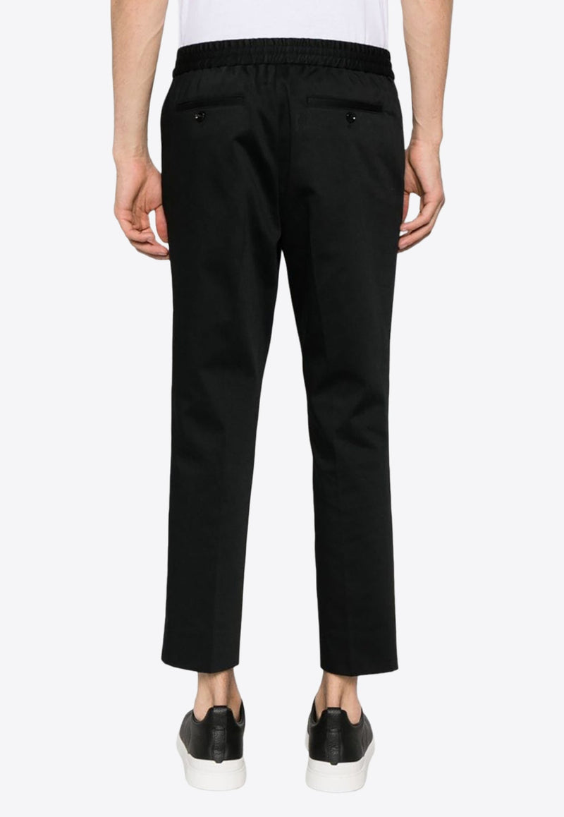 Mid-Rise Cropped Pants